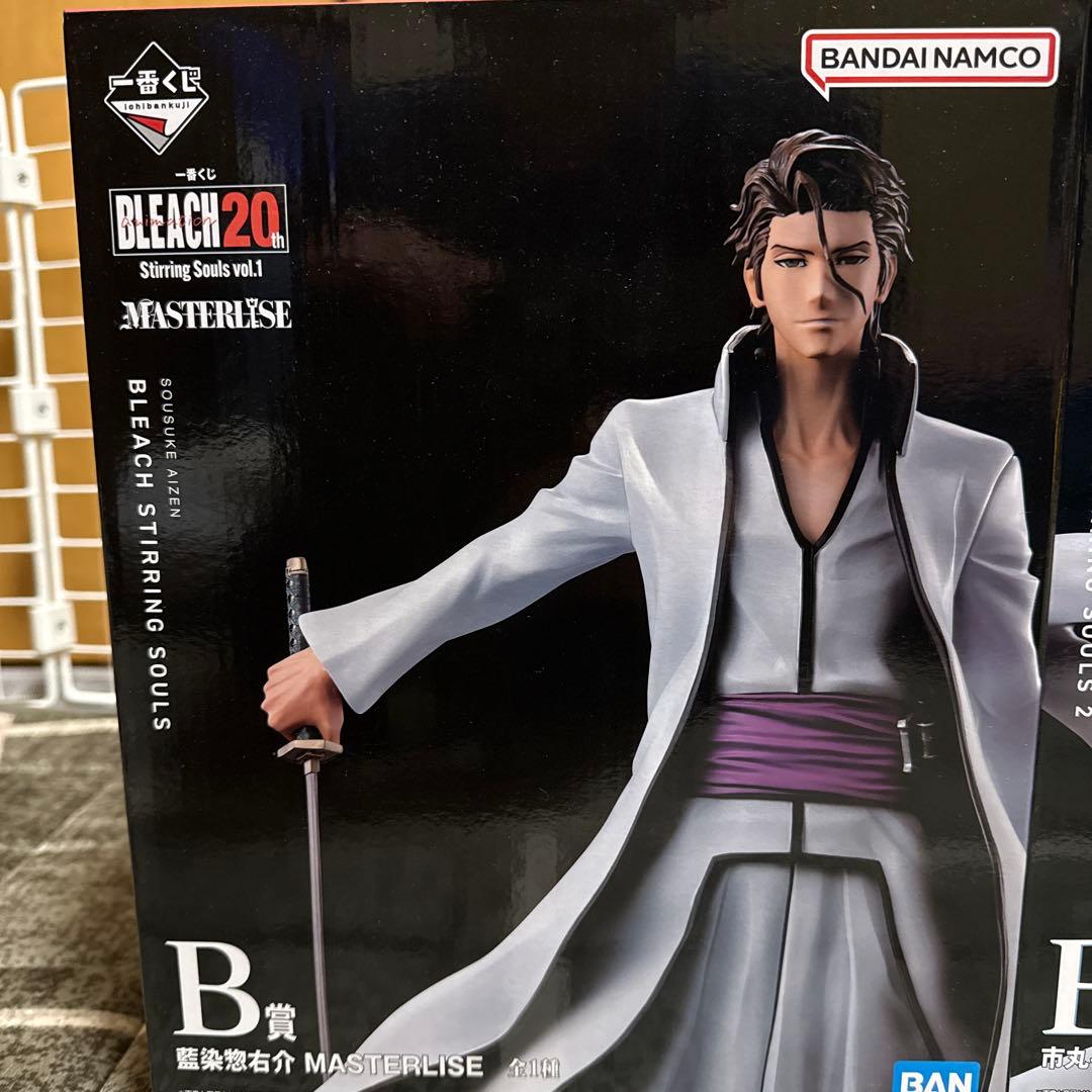 は*ぱ様 BLEACH 藍染惣右介 市丸ギン ウルキオラ・シファー 1番くじ フ