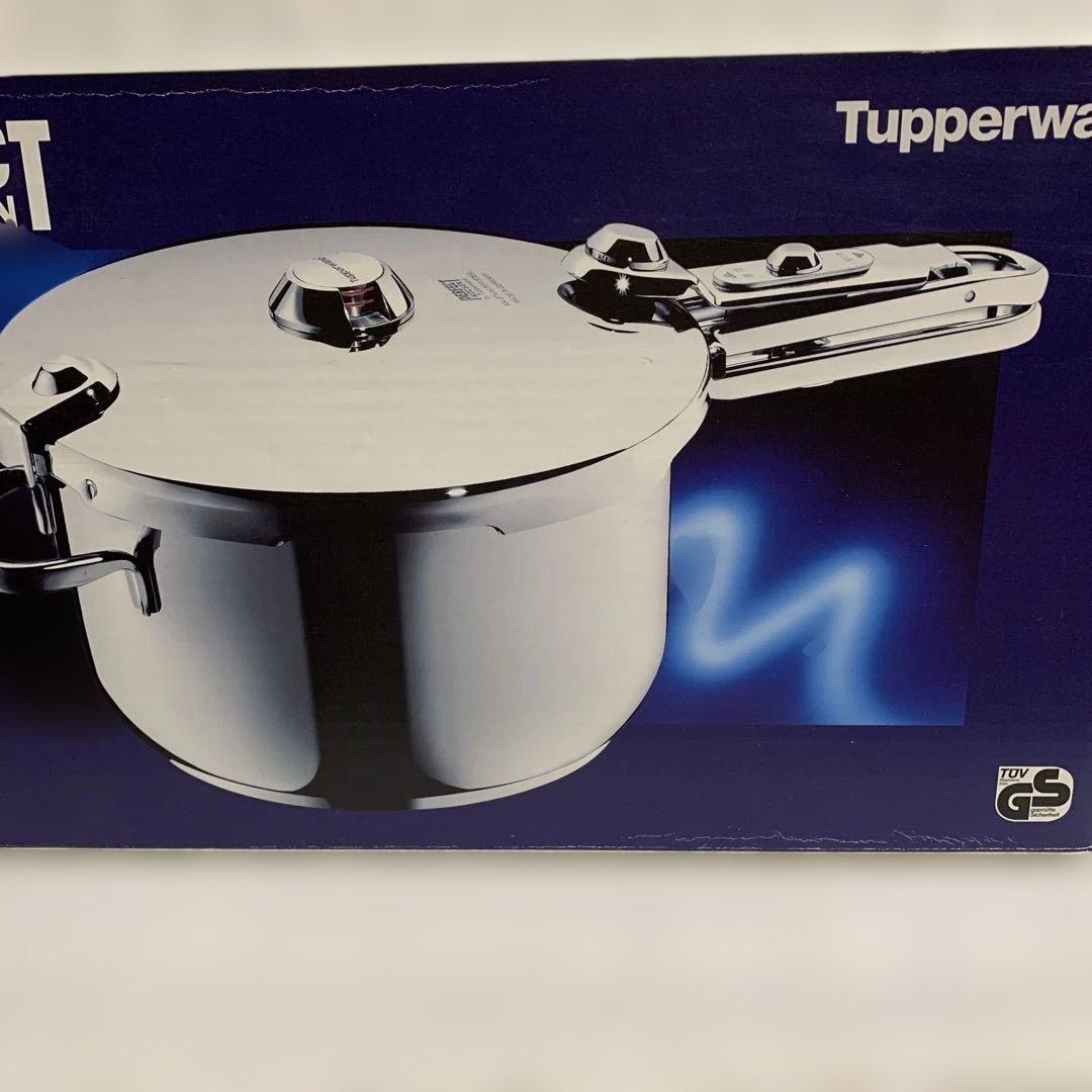 Tupperware パーフェクトキッチン 圧力鍋５Ｌ　取扱説明書・VHS付き