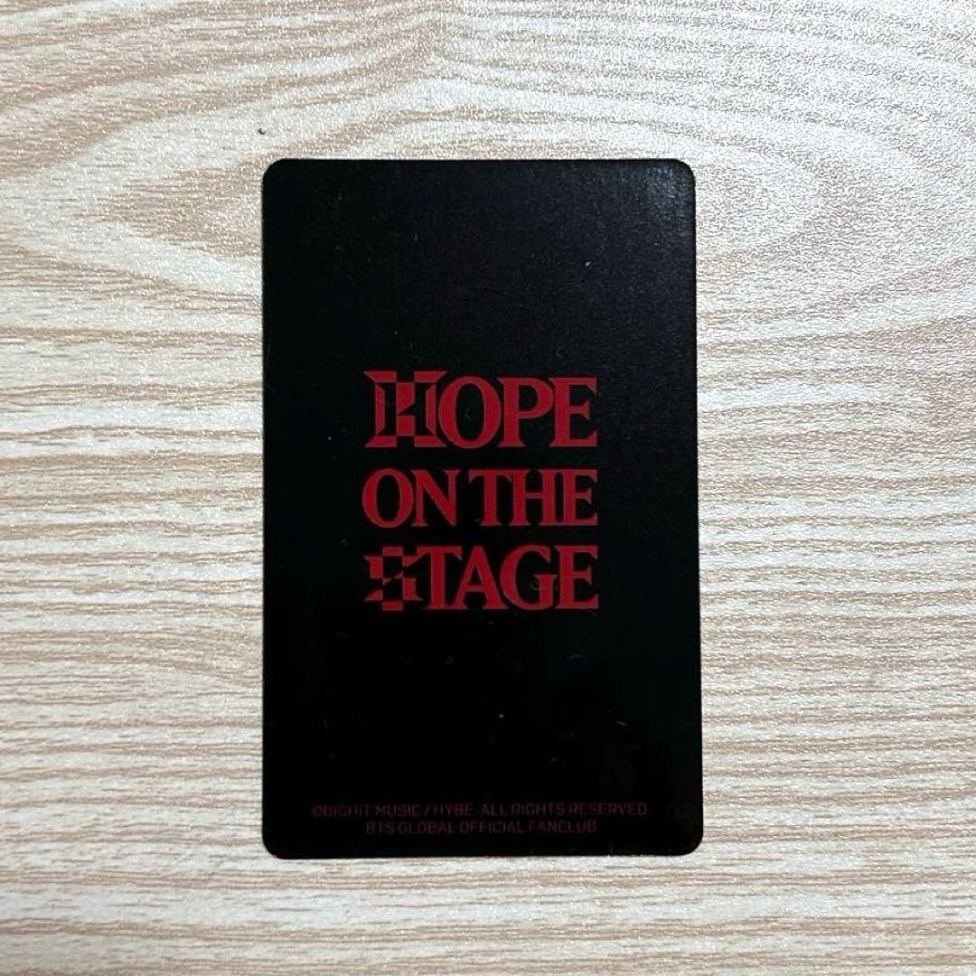 JHOPE ホビ HOPE ON THE STAGE FC 特典 トレカ - メルカリ