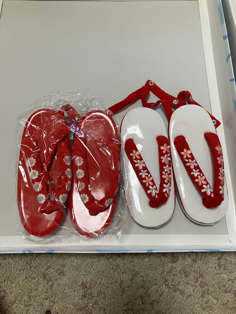 七五三 着物セット 花柄 100%絹　女の子　花ひめ