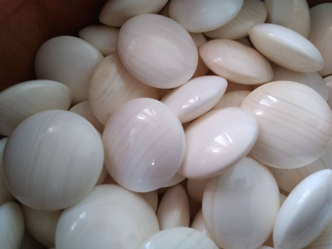 囲碁盤セット　碁盤、碁石