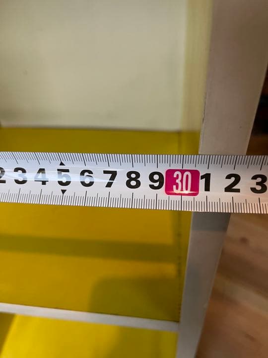 昭和レトロ 棚 ラック 黄色 レトロポップ インテリア 収納 アンティーク