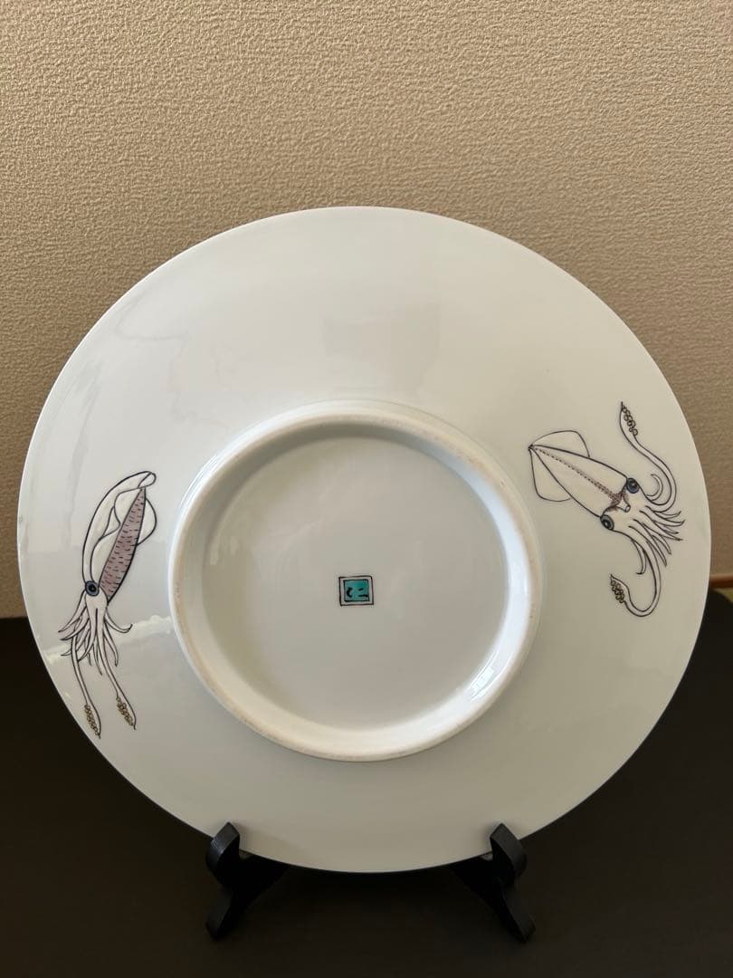 有田焼仁窯　小畑裕司作　魚文飾皿