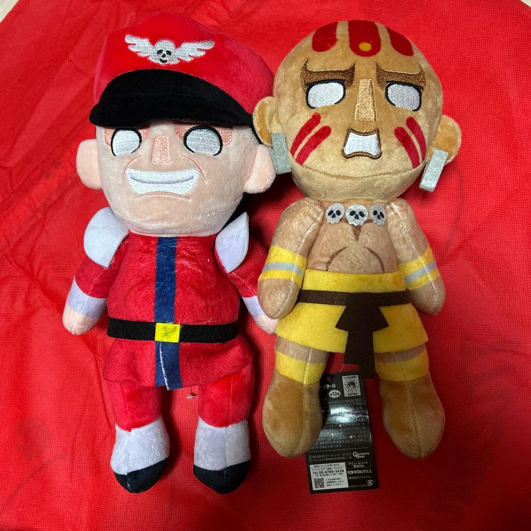 ストリートファイター Ⅱ ぬいぐるみ ダルシム ラウンドワン限定 ベガ