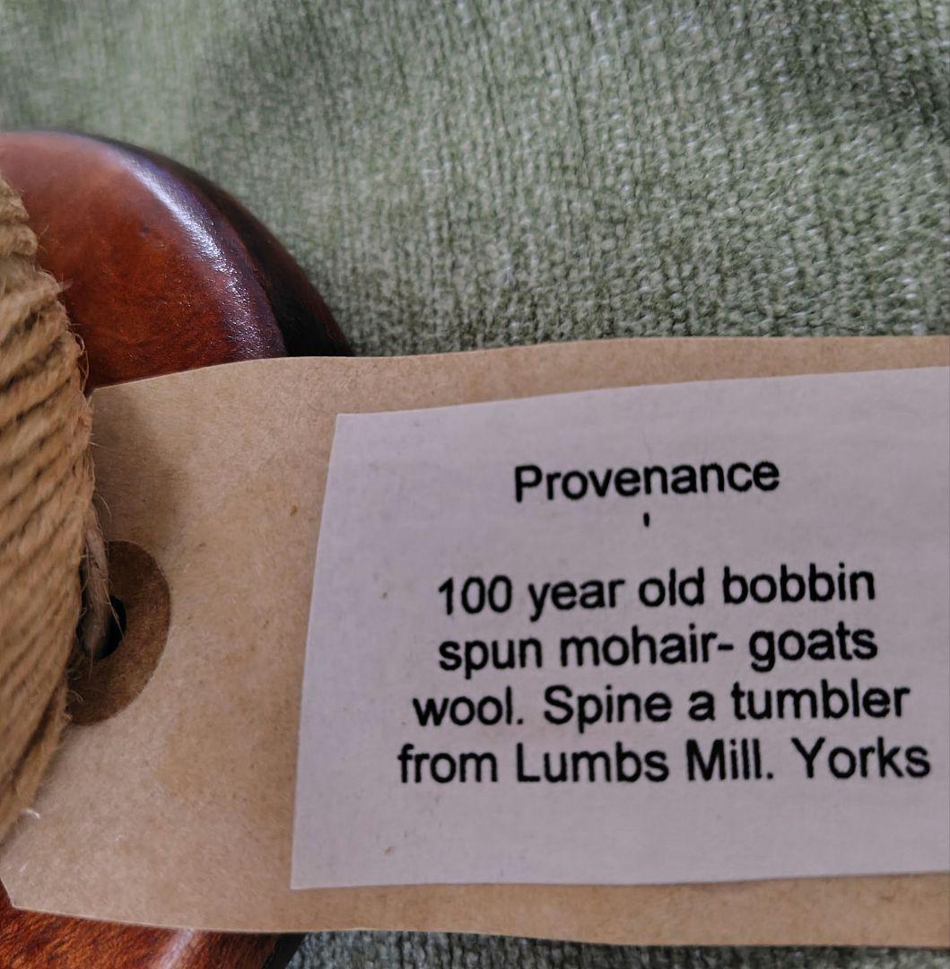 英国アンティーク 木製糸巻きホルダーとボビンスタンドセット - メルカリ