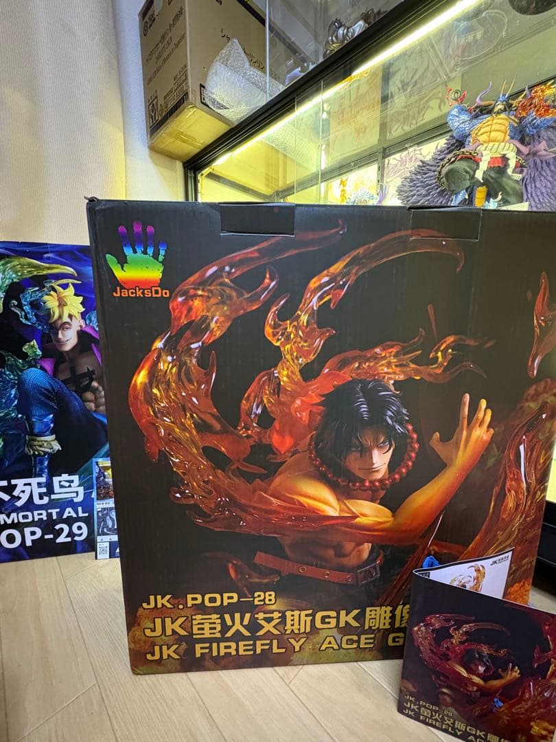 セ*ン様 ワンピース エース ガレージキット jacksdoスタジオ - メルカリ