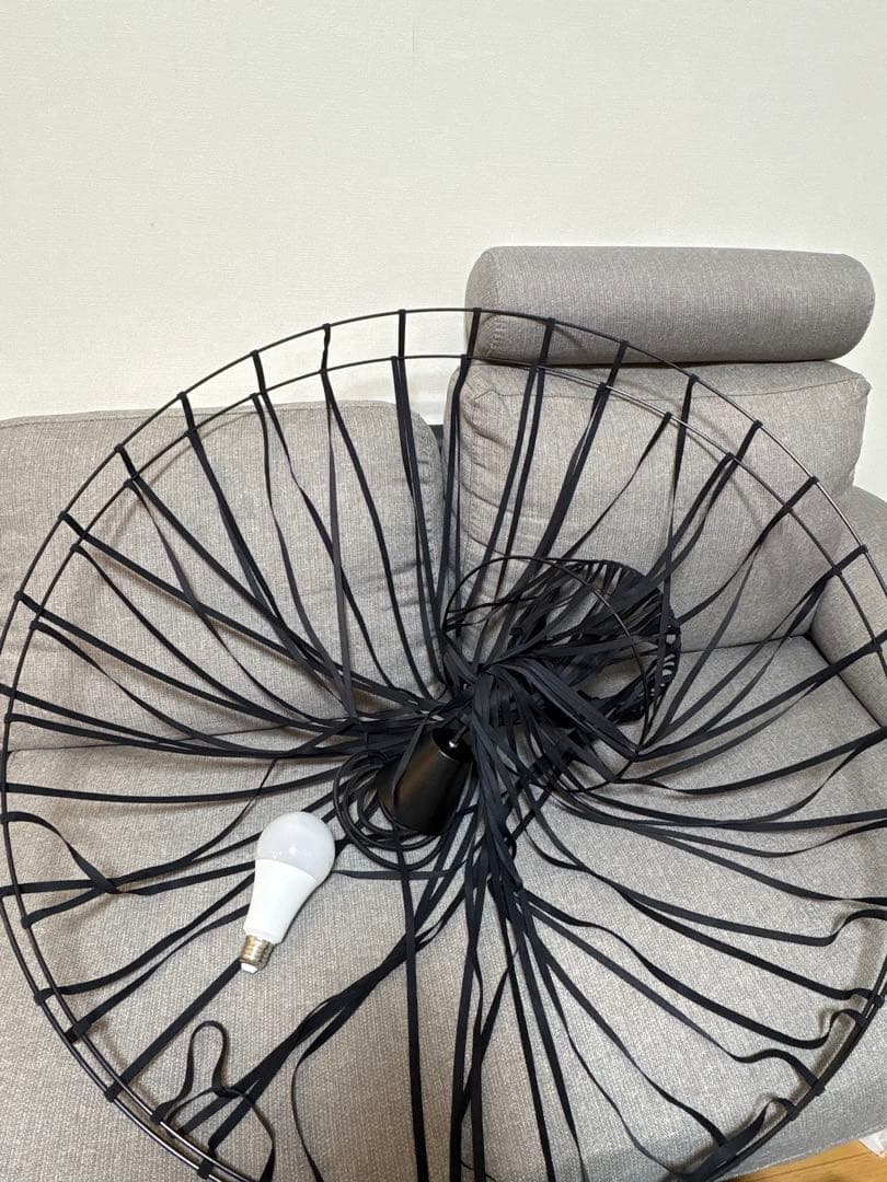 ベルティゴ　ペンダントライト ブラック　170センチ