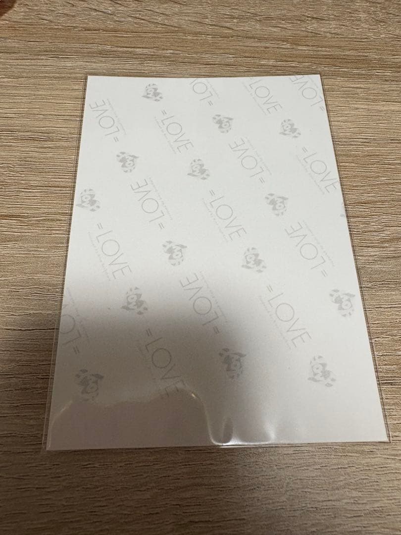 野口衣織 木漏れ日メゾフォルテ 直筆 ヒキ