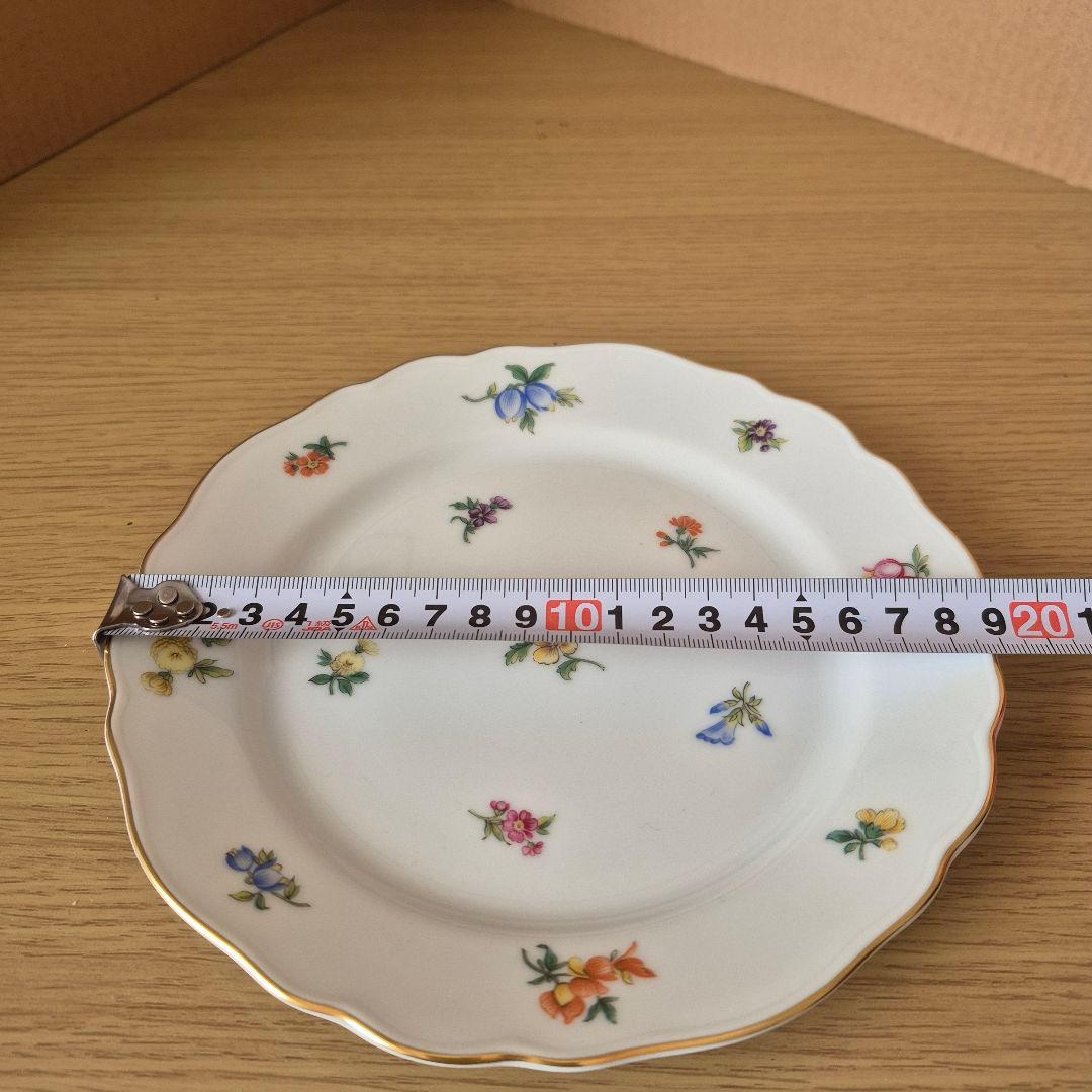 未使用】フッチェンロイター ミラベル ケーキ皿 19cm 5枚セット 廃盤品