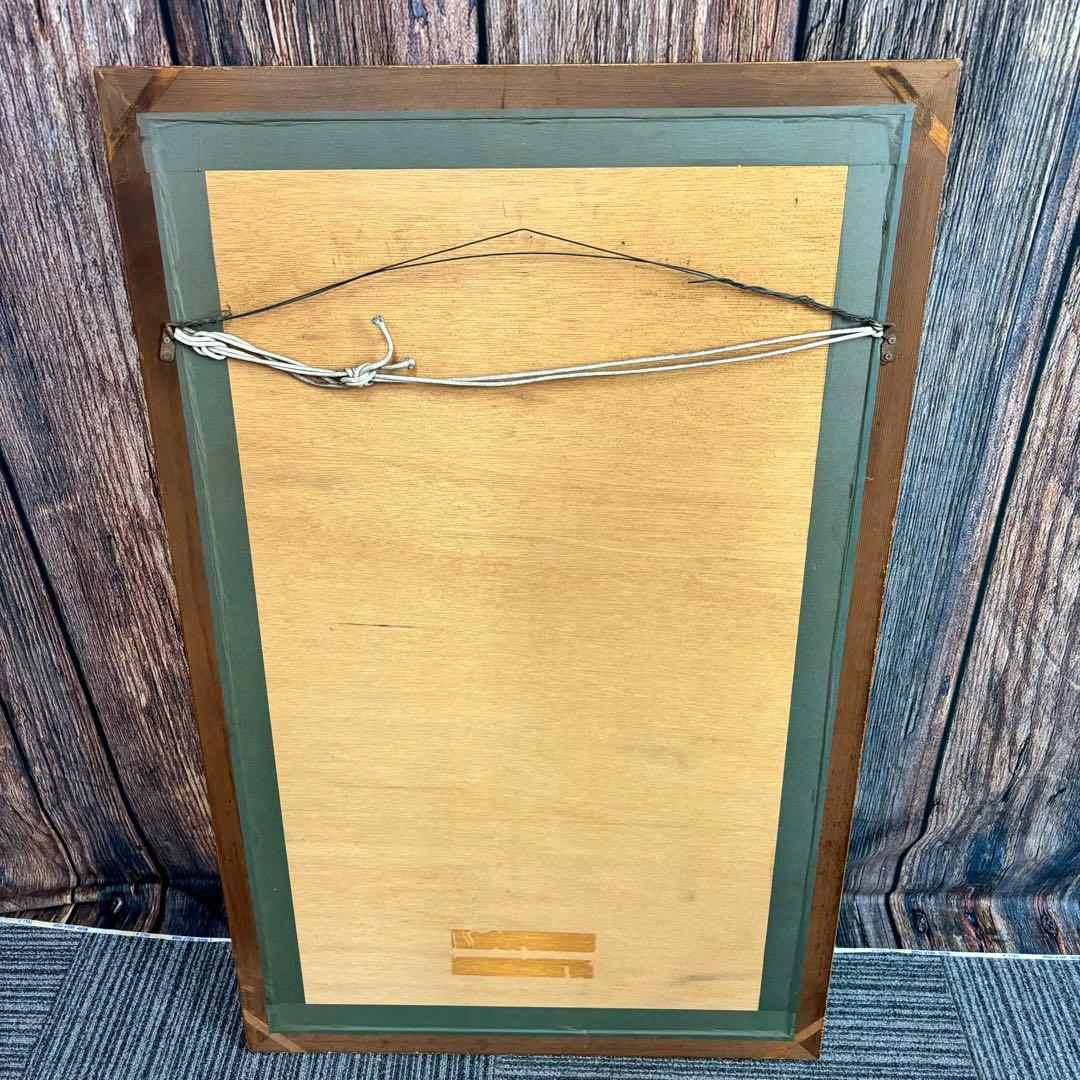 ベルナール カトラン リトグラフ 1972年 赤と青のアネモネ 版画