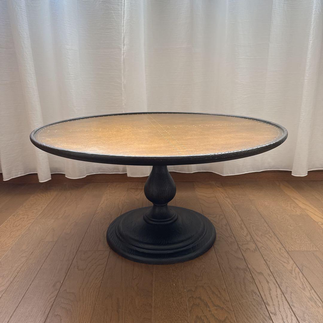 【廃盤】 クラッシュゲート 関家具 ハンターct リビングテーブル　真鍮 木製