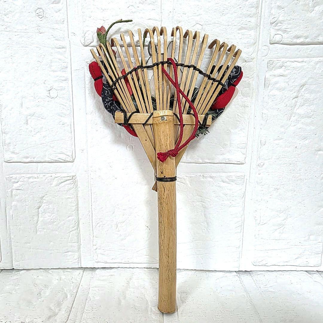 となりのトトロ】熊手 お正月飾り 壁掛け 未使用 希少 - メルカリ