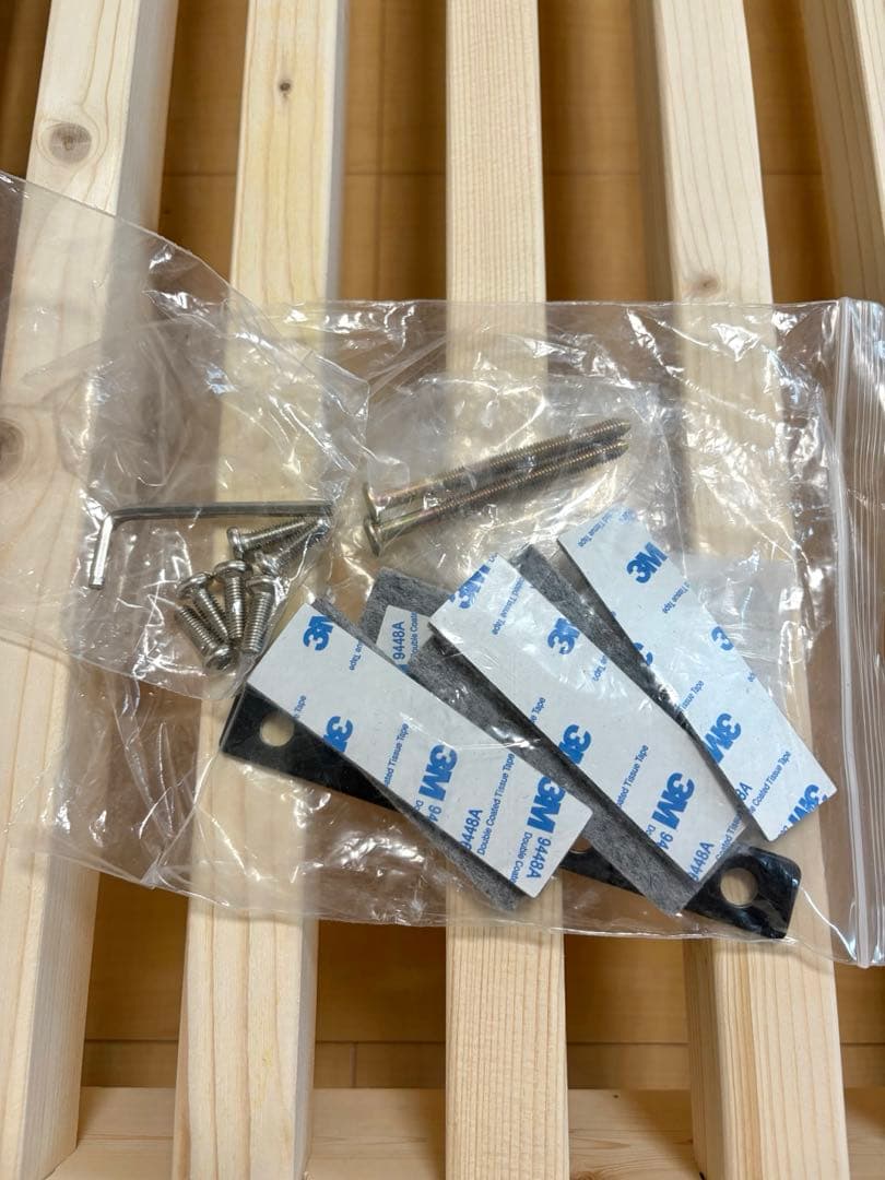 喜之木 シングル スノコ ベッド 木製 組み立て金具付き