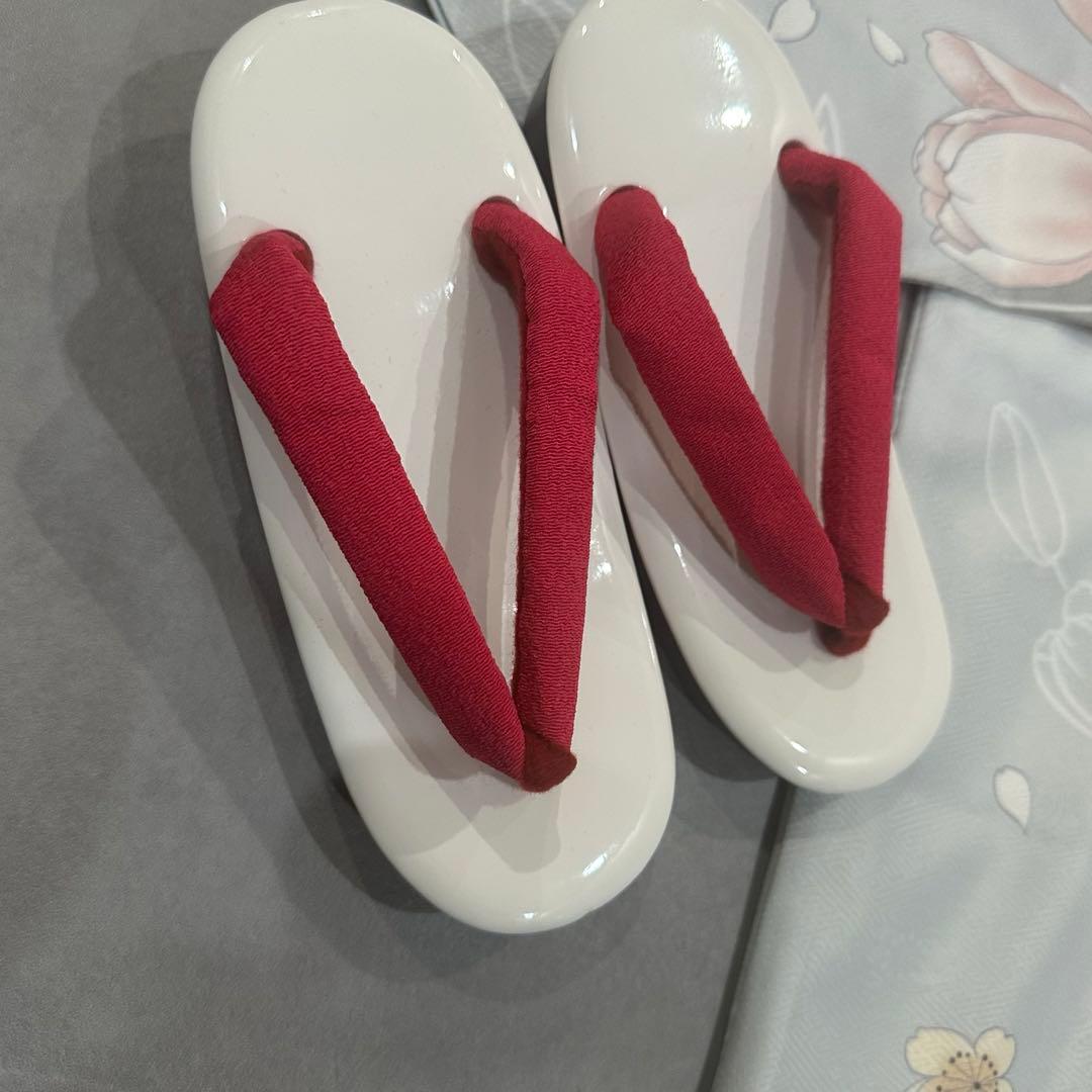 七五三　着物　人気のくすみカラー　かわいいフルセット