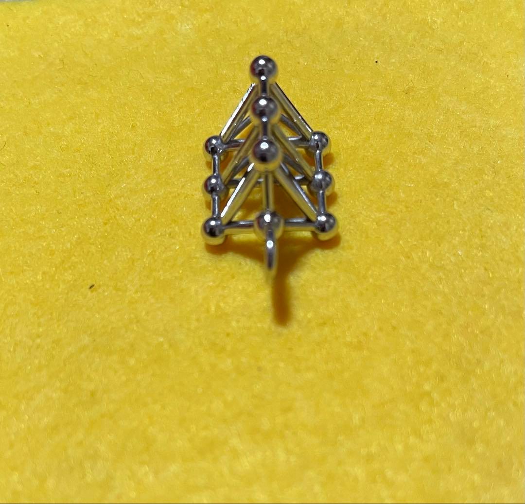 立体カバラ パドマ　ネックレス SVシルバータイプ　ユニカ　電磁波対策