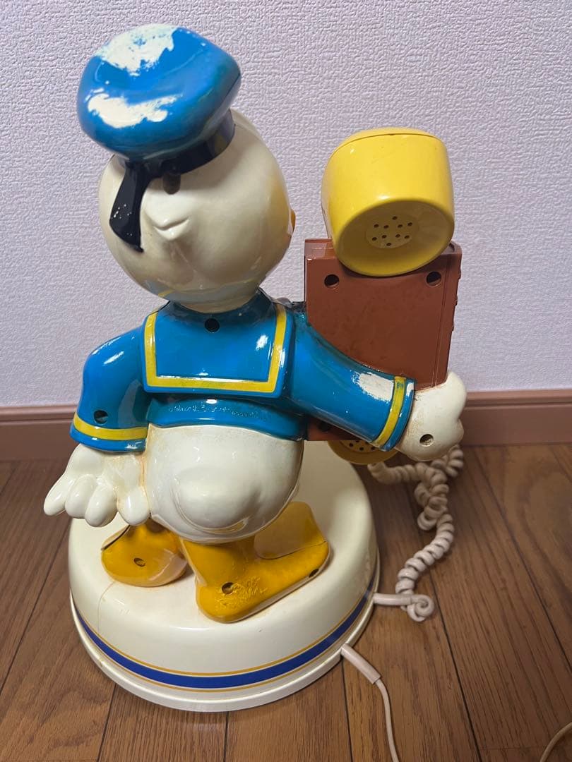 ドナルドダック 電話機 ヴィンテージインテリア ディズニー