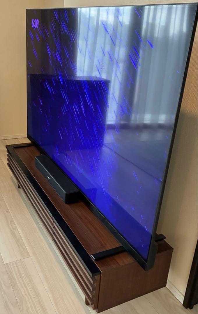 美品　テレビ台　日本製　木製