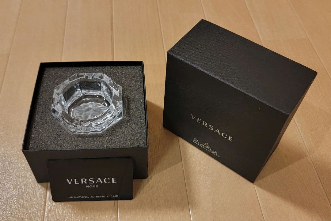 【未使用】ヴェルサーチ VERSACE×Rosenthal メデューサ 小物入れ