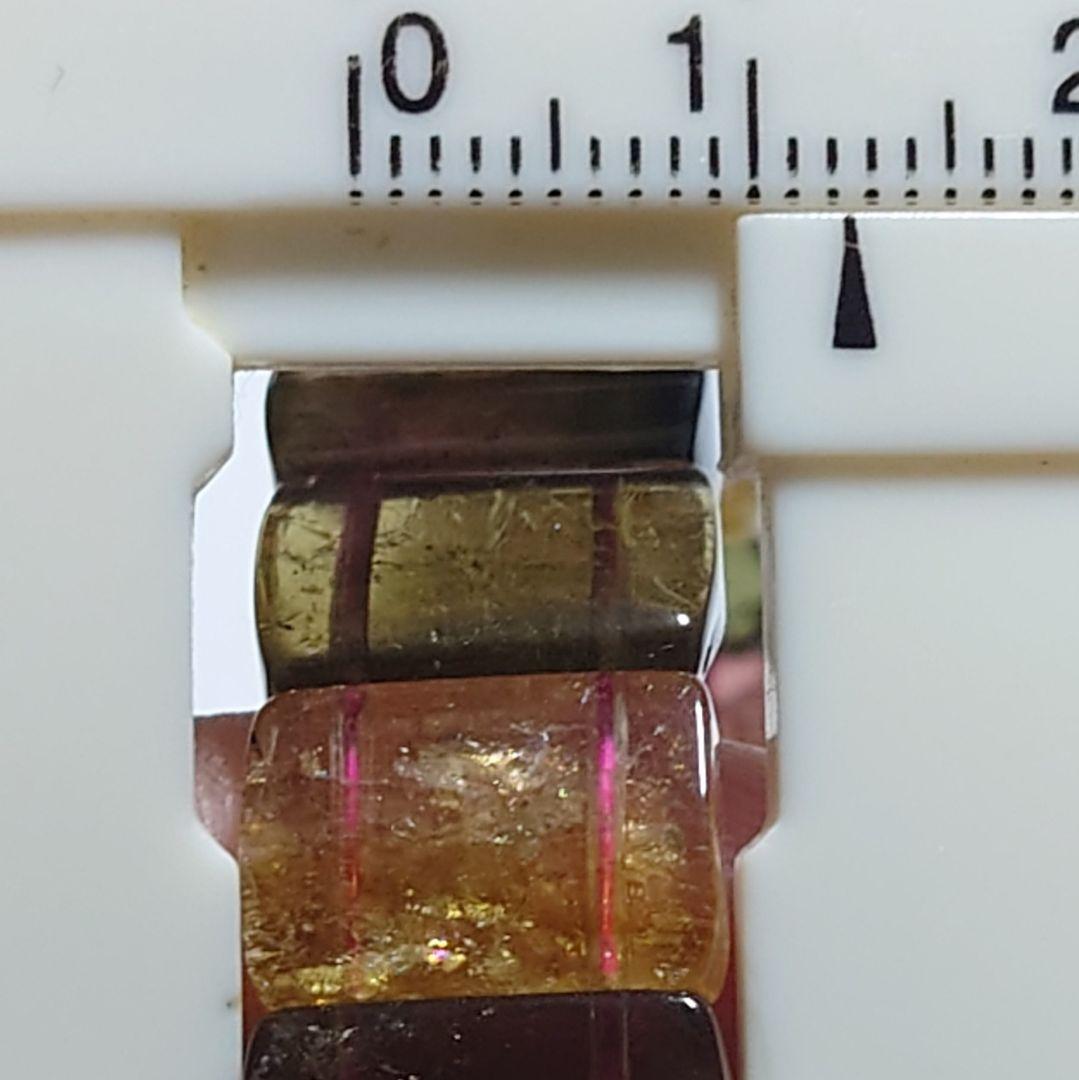 ★マルチカラートルマリン バングル ブレスレット②(SA〜SA+)