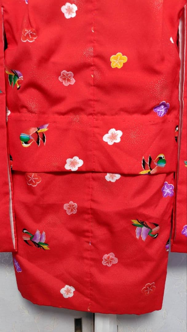 RK541洗える子供着物着丈72センチ裄丈42センチ非常に綺麗美品