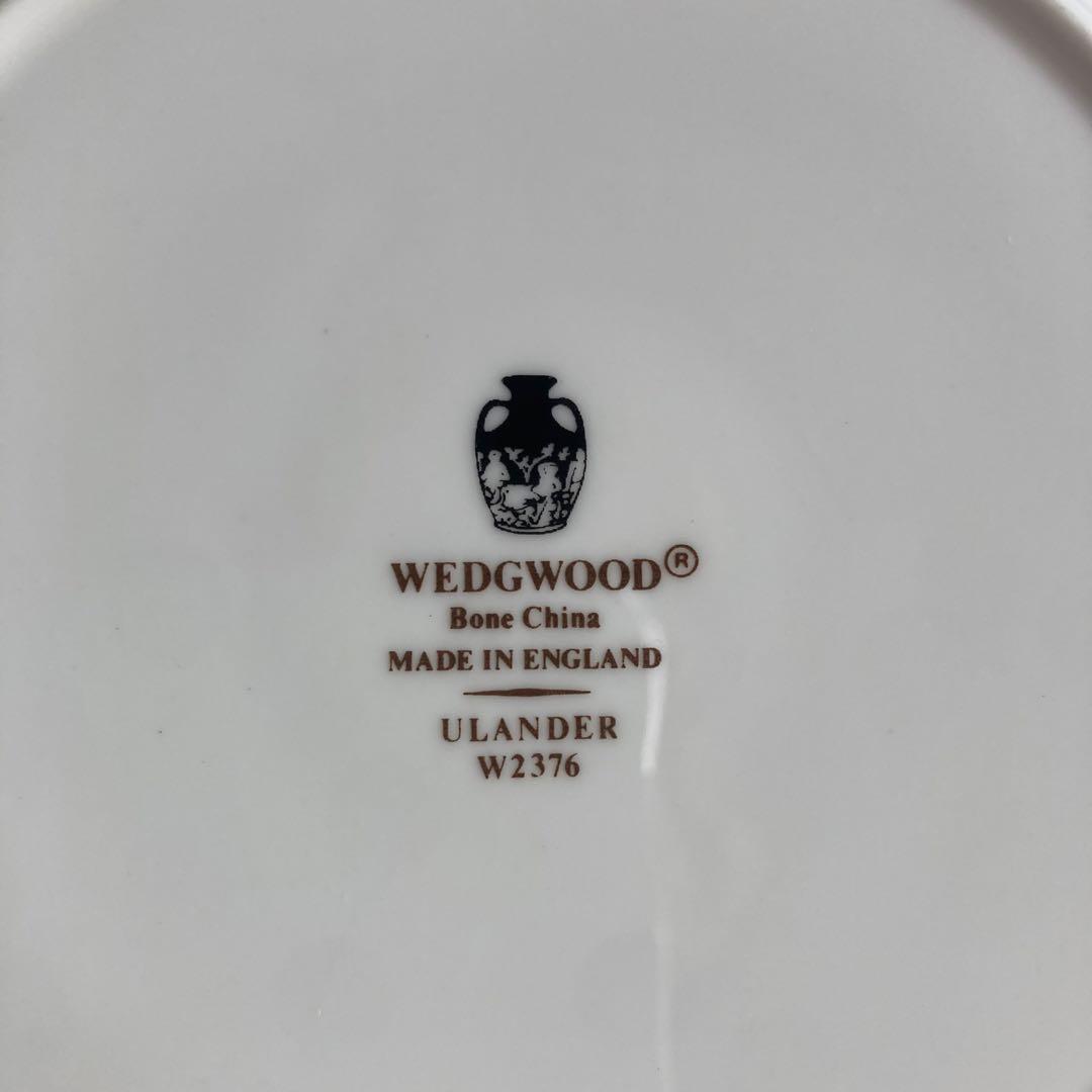 黒壺印 ウェッジウッド ユーランダーパウダーブルー ケーキプレート 5枚セット