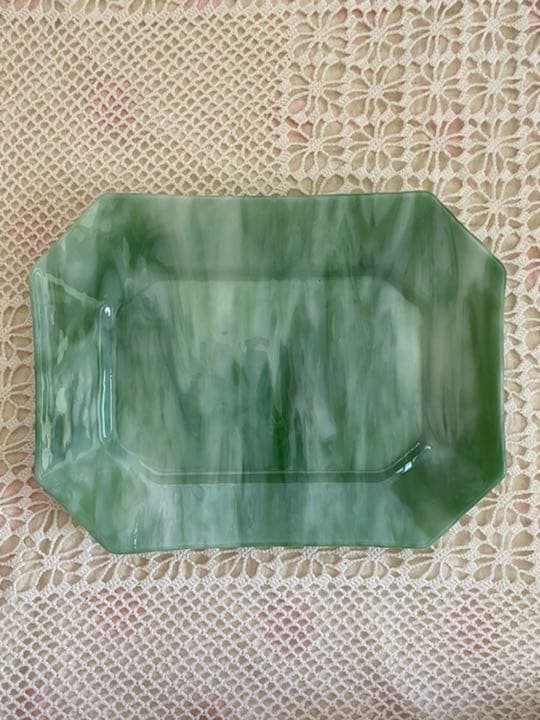 天気雨 ガラス20cmガラスプレート