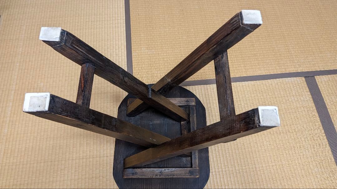 【専用です】楕円形テーブルと椅子のセット