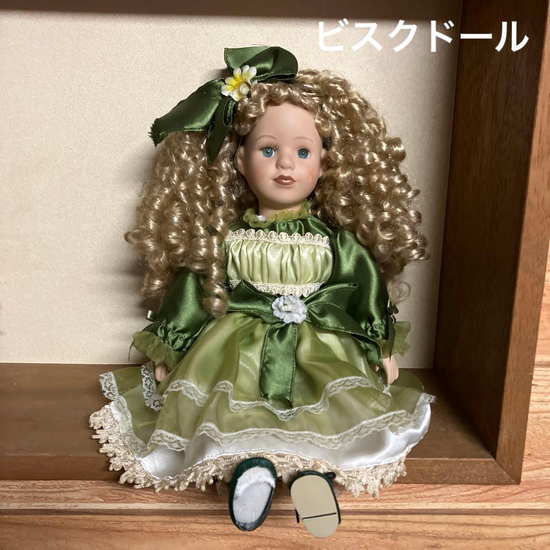 ビスクドール ビスクドール アンティークドール フランス人形 41cm