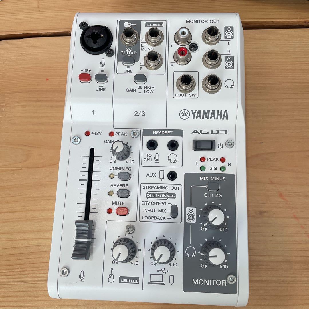 YAMAHA AG03 MK2 オーディオインターフェイス ケース付き