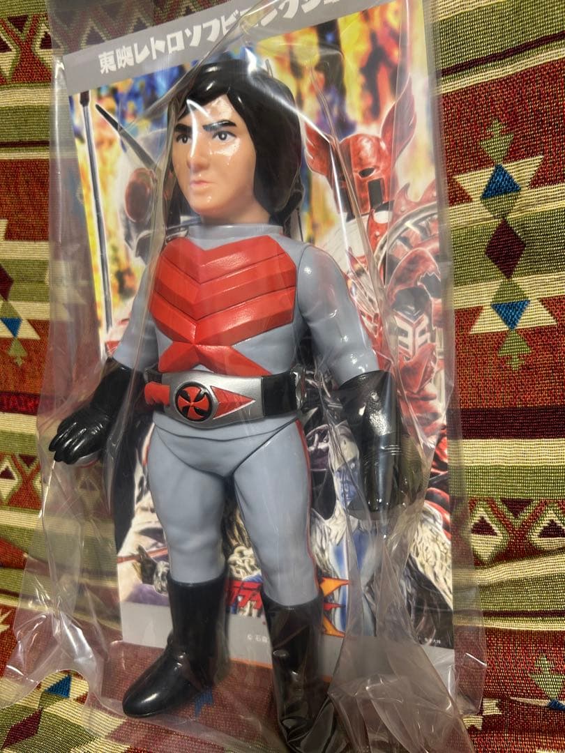 メディコム・トイ×東映レトロソフビ☆仮面ライダーX(セタップVer.)神