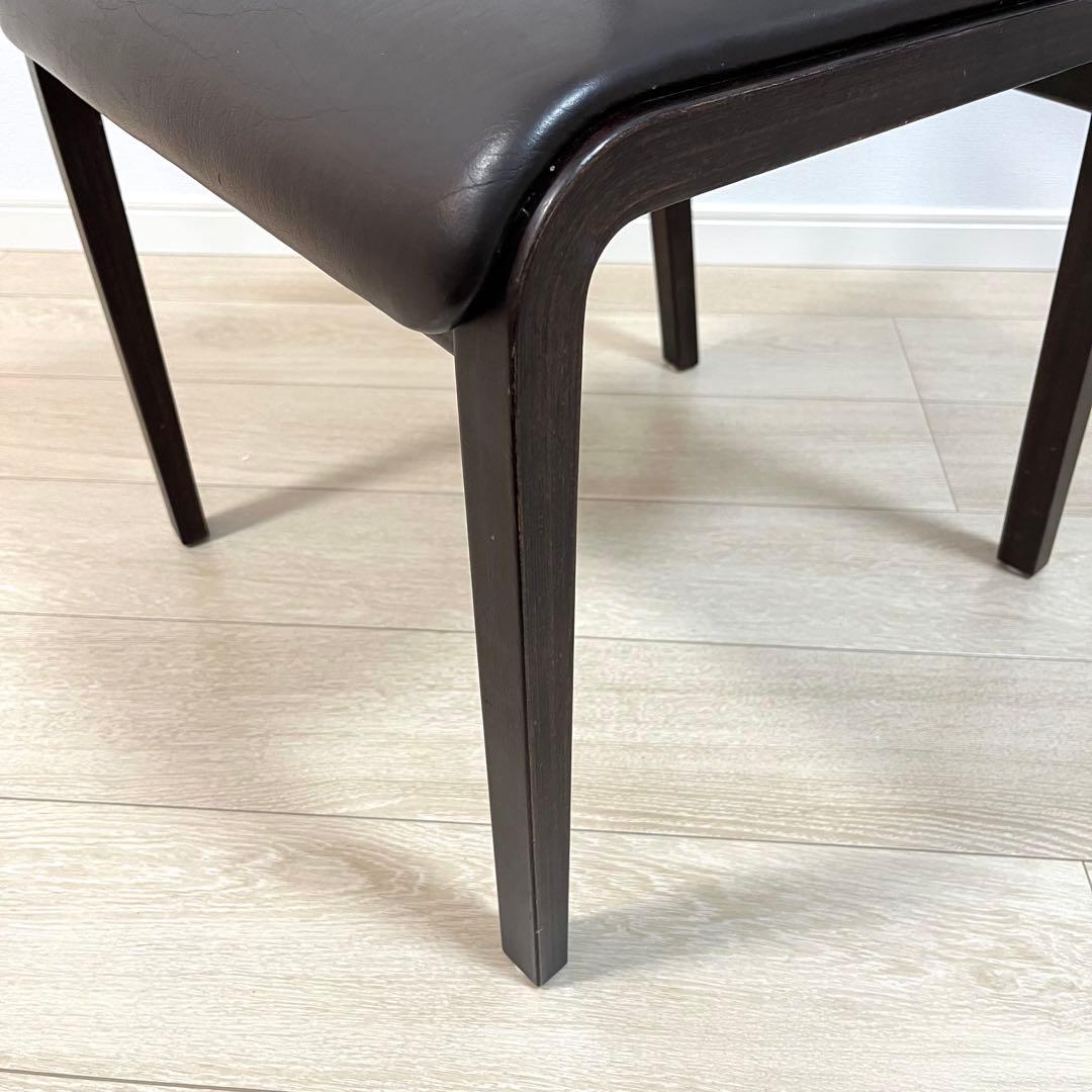 (て32)Tendo 天童木工 菅沢光政 ラダーバックチェア ダイニングチェア