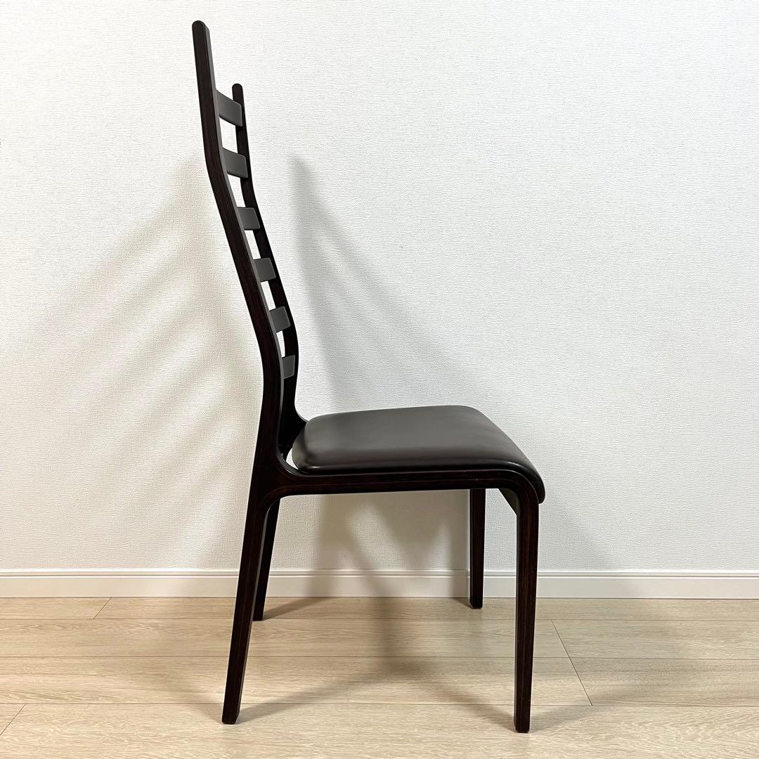 (て32)Tendo 天童木工 菅沢光政 ラダーバックチェア ダイニングチェア