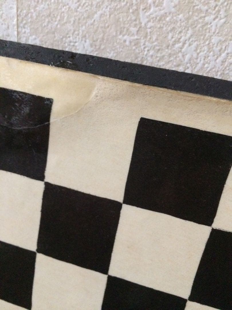 英国購入★ミッドセンチュリー★ビンテージ★ポスター★チェスボード柄★エロティック