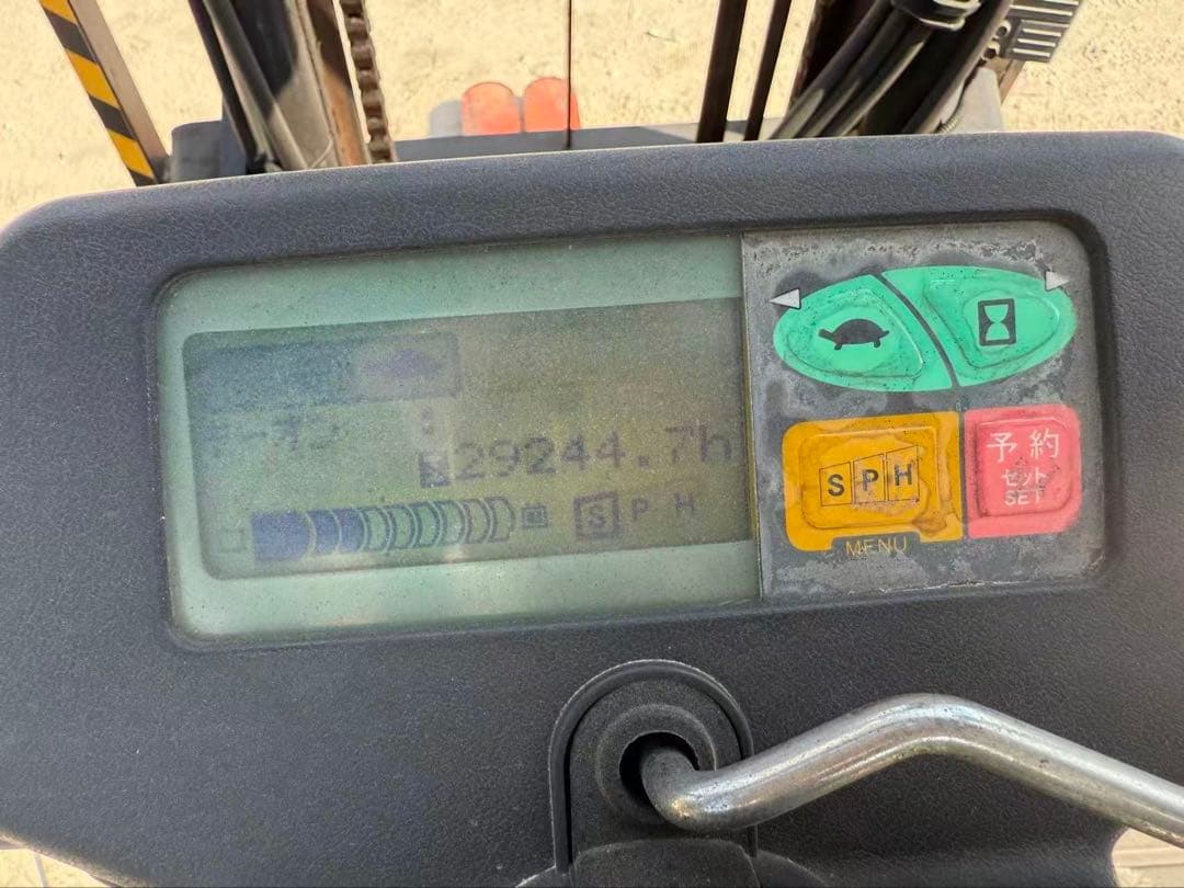 トヨタ7FB30フォークリフト楊高3000MM2001年使用29244HA320