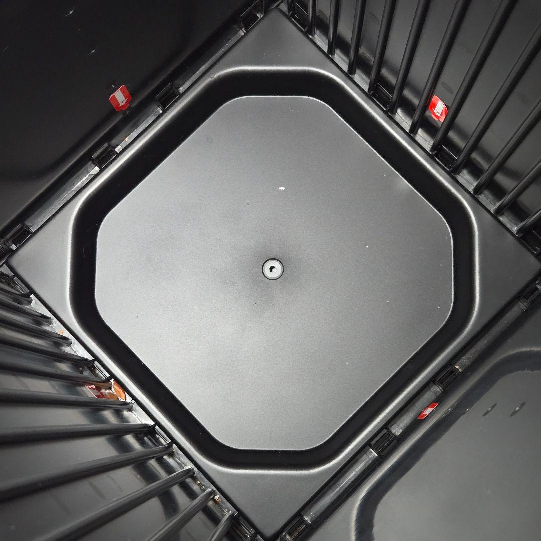 【ジャンク】 ZitA SQUARE ジータ スクエア ゴミ箱 ブラック