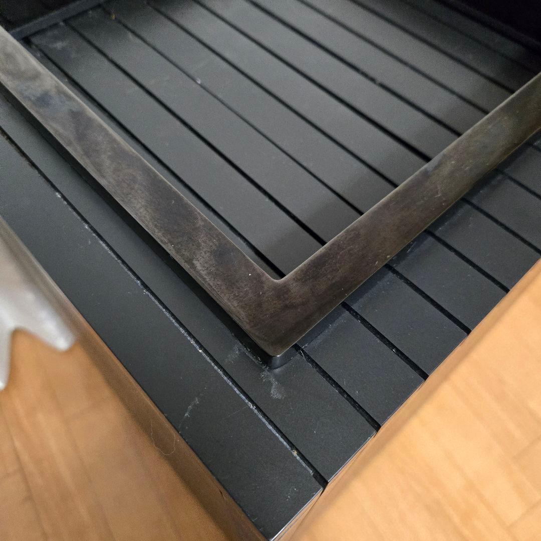 【ジャンク】 ZitA SQUARE ジータ スクエア ゴミ箱 ブラック