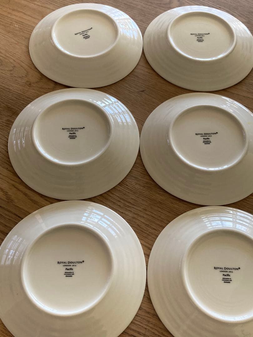 Pacific プレート ブル― 6 ピース