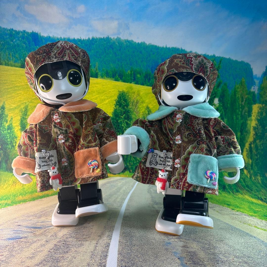 チリチリ３９ページです　ロボホン洋服