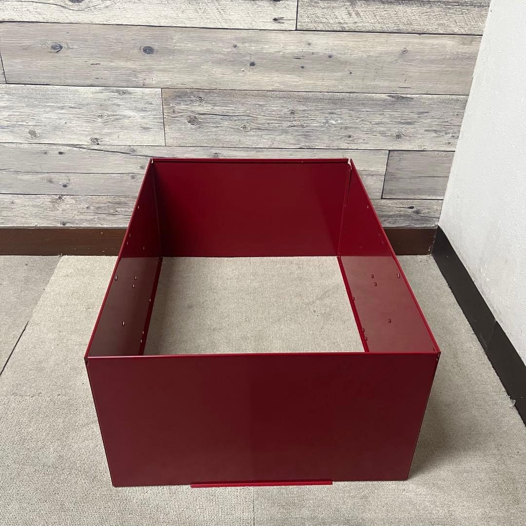 USM Haller ハラ－ D500 メタルボックス 色：ルビーレッド（２）