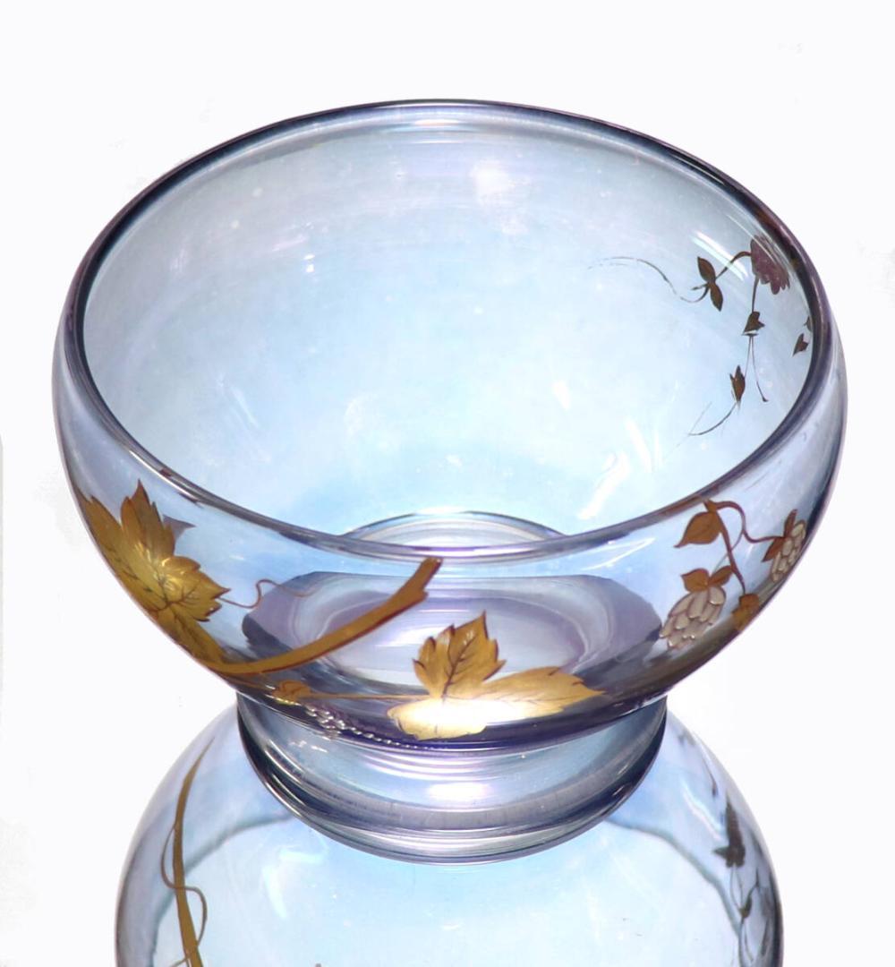 オールド・バカラ 1878年 金彩エナメルラスター彩ボウル ジャポニスム日本趣味