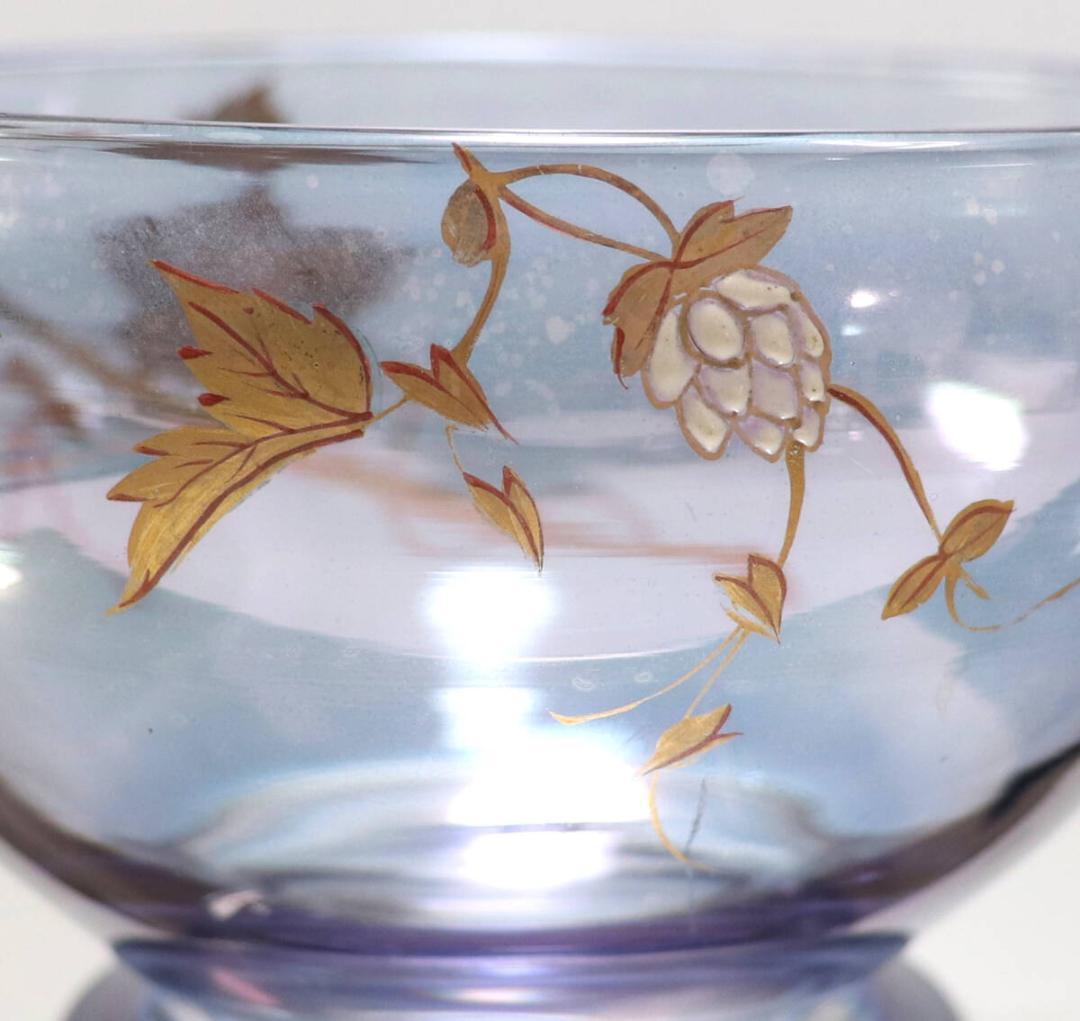 オールド・バカラ 1878年 金彩エナメルラスター彩ボウル ジャポニスム日本趣味