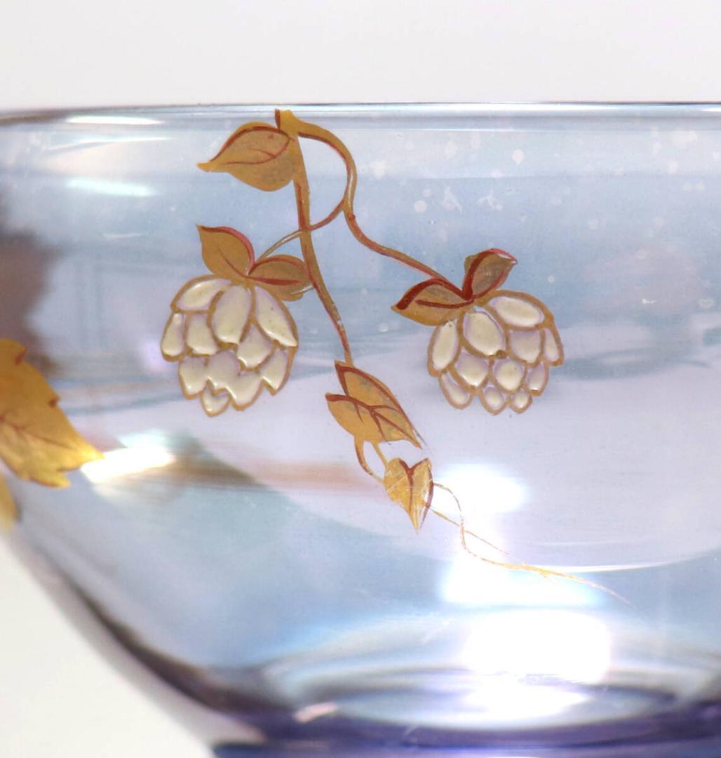 オールド・バカラ 1878年 金彩エナメルラスター彩ボウル ジャポニスム日本趣味