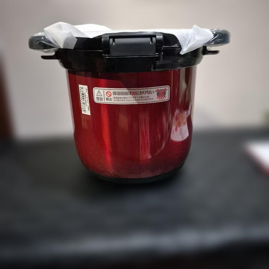 ✨️新品未使用 ✨️サーモスKBH-4500ルビーレッド4.5L シャトルシェフ