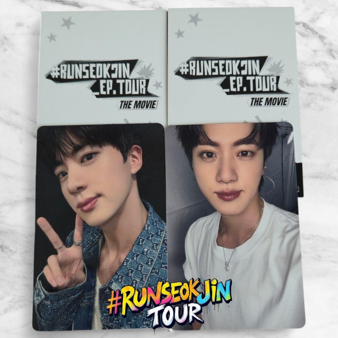 BTS ジン runseokjin ムビチケ 特典 トレカ 未開封 映画 - メルカリ