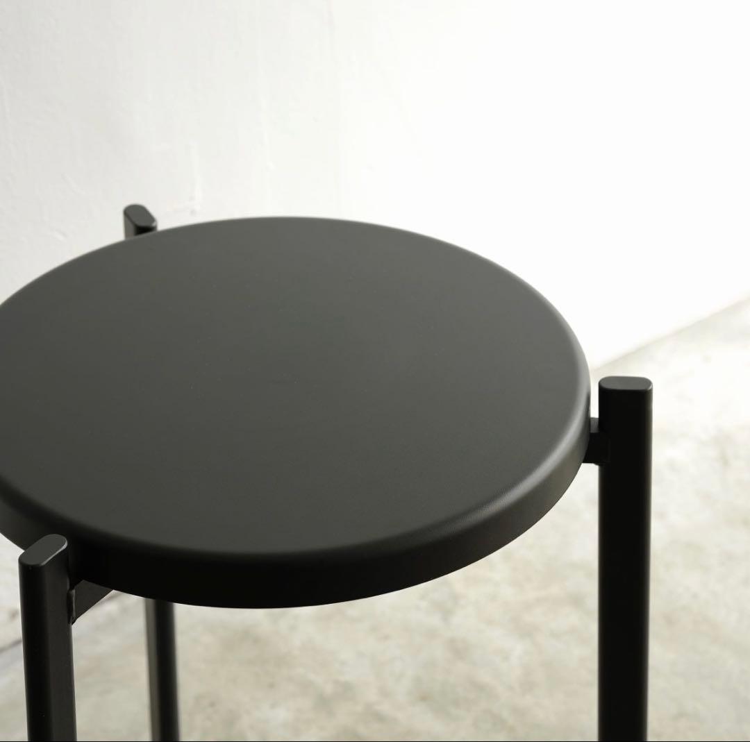 KOSEN Furniture 円形スツール 黒