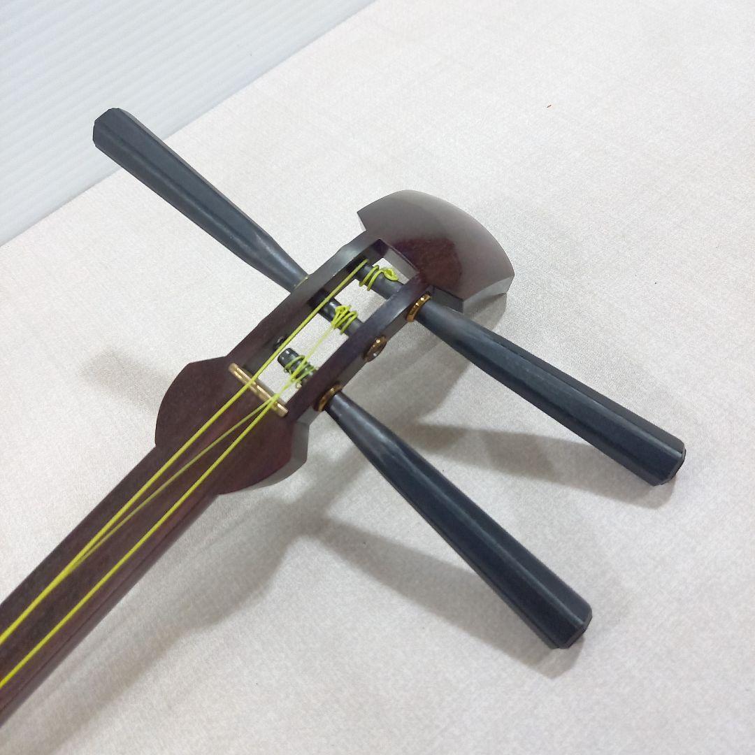 小型 三味線 全長約70cm ハードケース付き 現状渡し