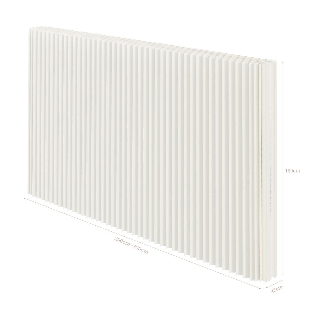 折りたたみ パーテーション 間仕切り長さ2-3m高さ1.8m持ち運び可能