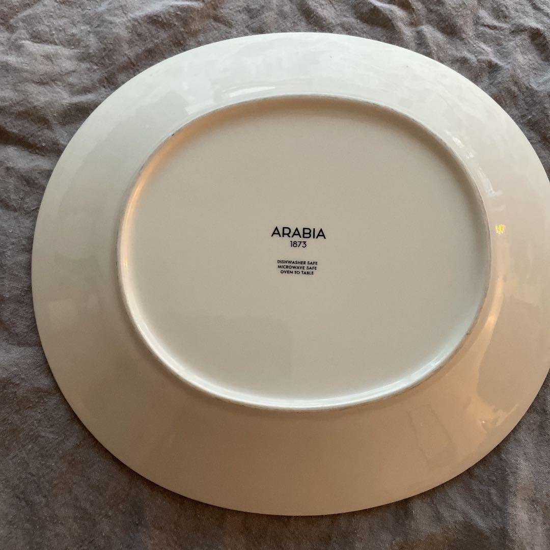 アラビア ARABIA エエヴァ eeva オーバルプレート25センチ - メルカリ