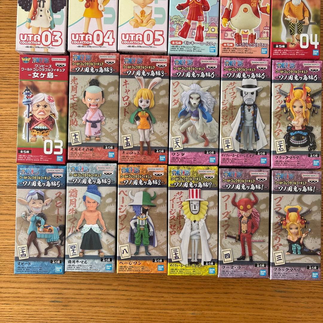 ワンピース ワールドコレクタブル フィギュアセット