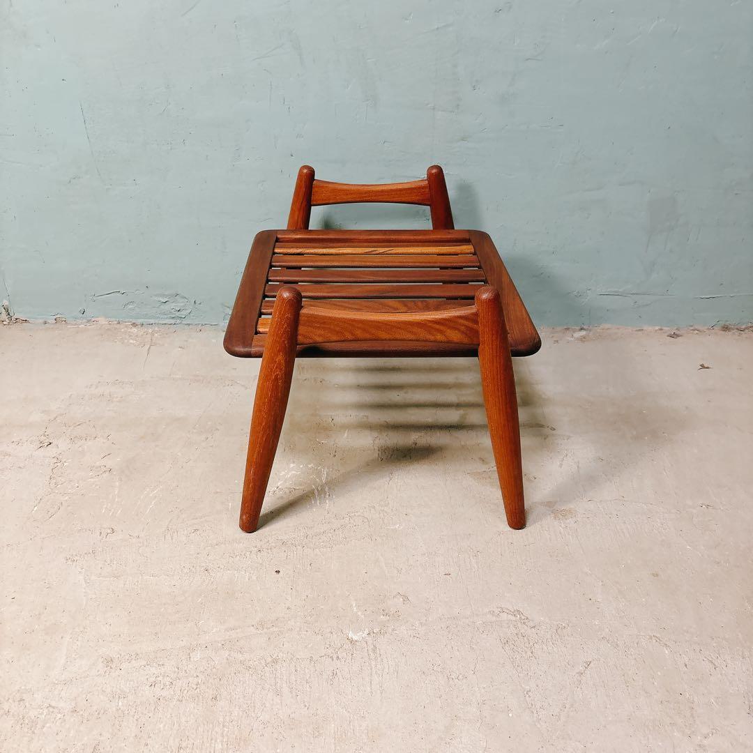 ウェグナー GE240 オットマン チーク材 北欧家具 北欧ビンテージ